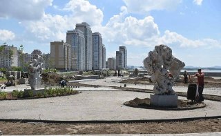 Новое Прогулочное Пространство на Хабаровской Дамбе